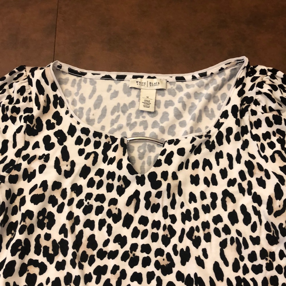 WHBM Leopard Print Tee-Shirt - Picture 7 of 8